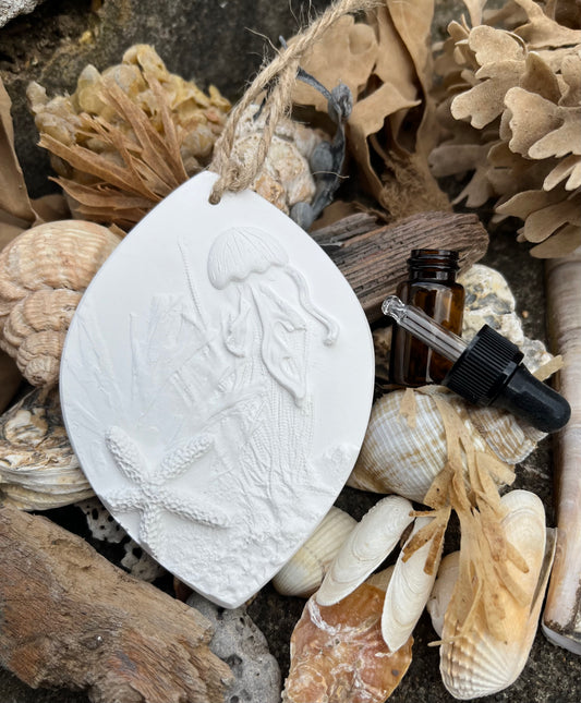 Jellyfish & Starfish Botanical Cast Fragrance Diffuser Large