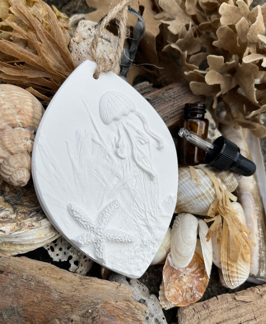 Jellyfish & Starfish Botanical Cast Fragrance Diffuser Large