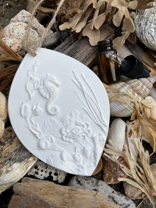 Seahorse & Crab Botanical Cast Fragrance Diffuser Large