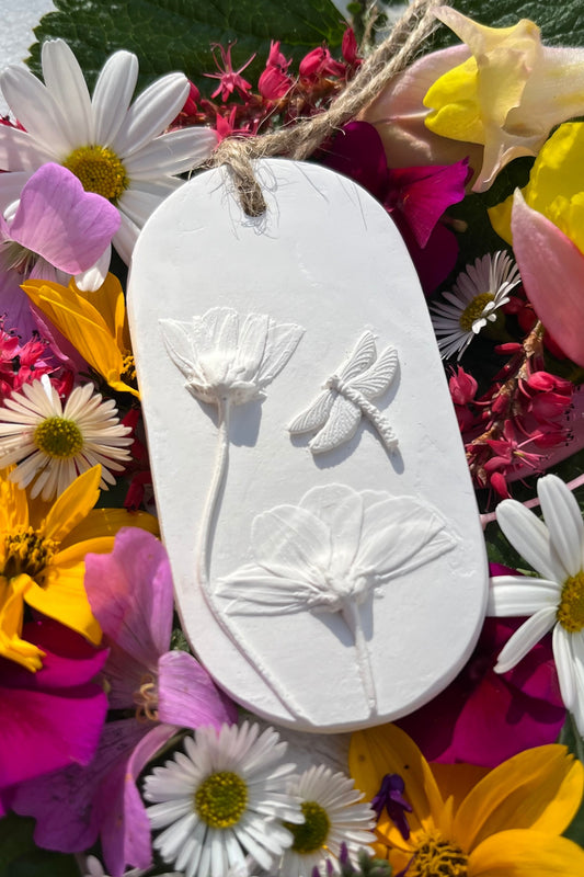 Dragonfly Butterfly Botanical Cast Fragrance Diffuser Small