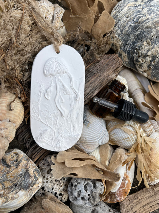 Jellyfish Botanical Cast Car Freshener