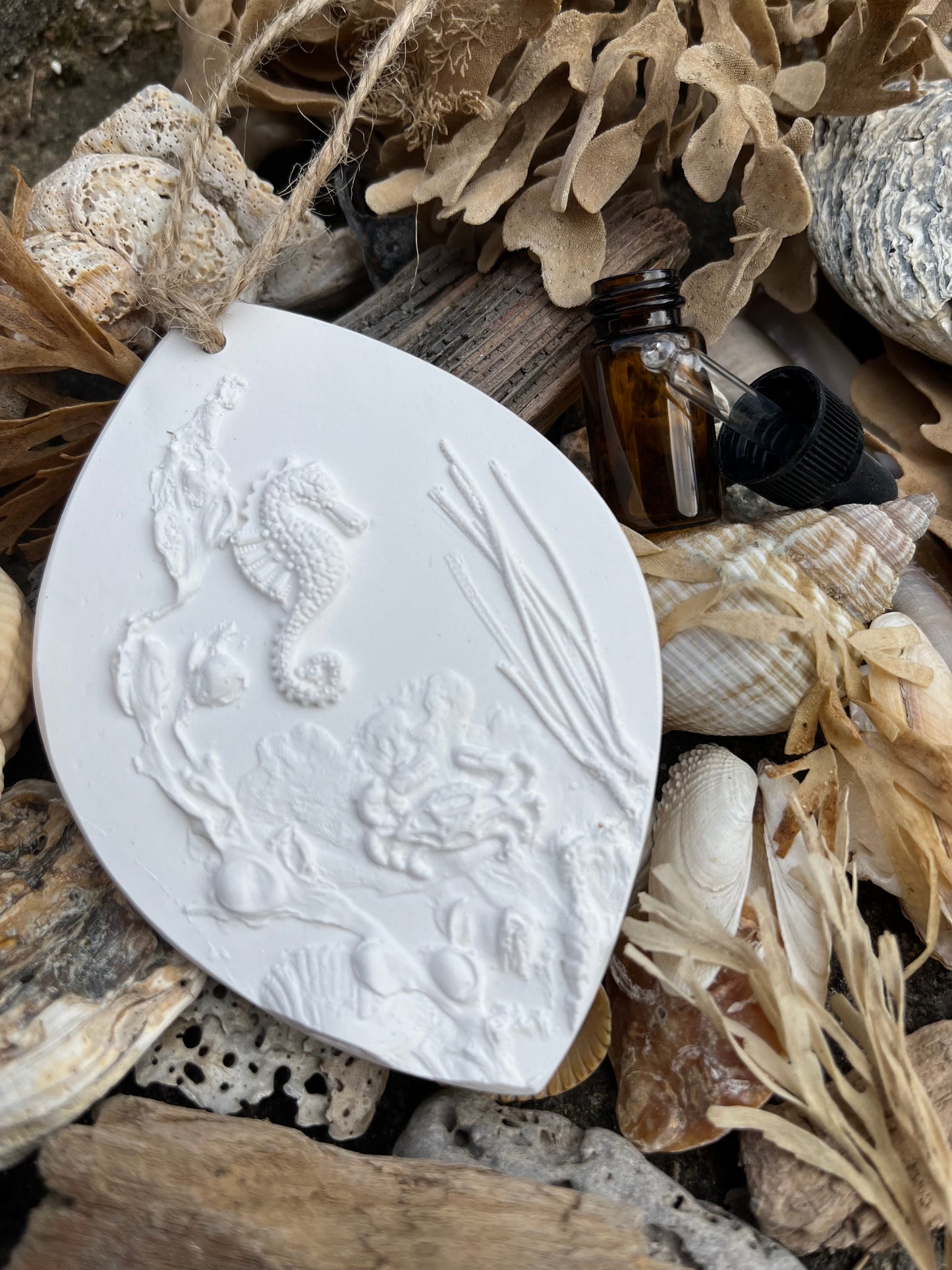 Seahorse & Crab Botanical Cast Fragrance Diffuser Large