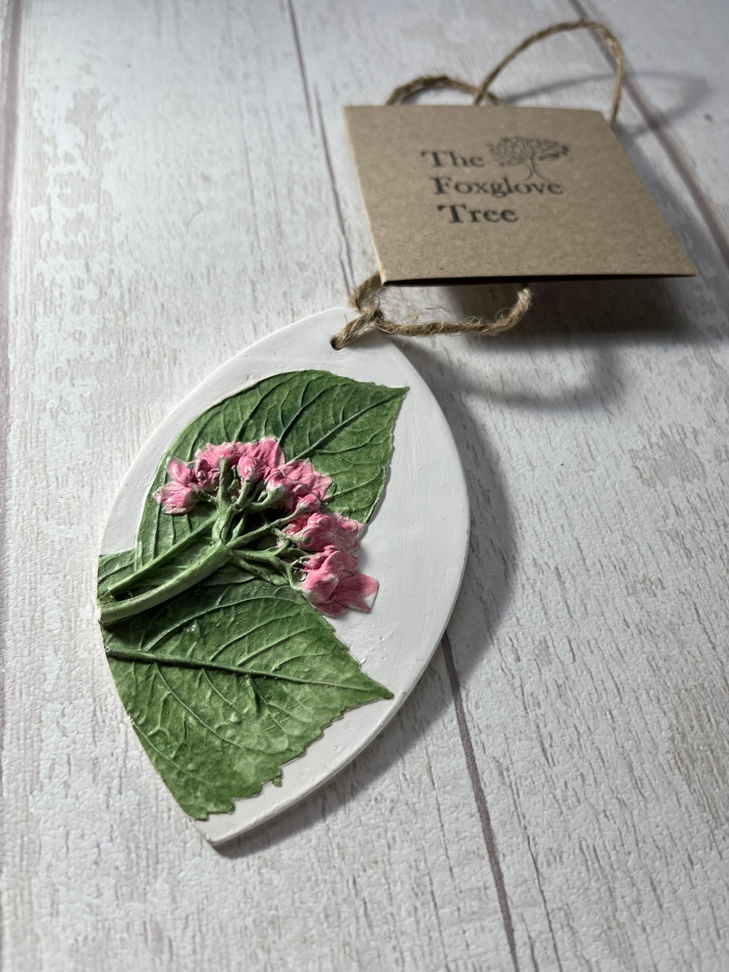 Pink Hydrangea Botanical Cast Fragrance Diffuser
