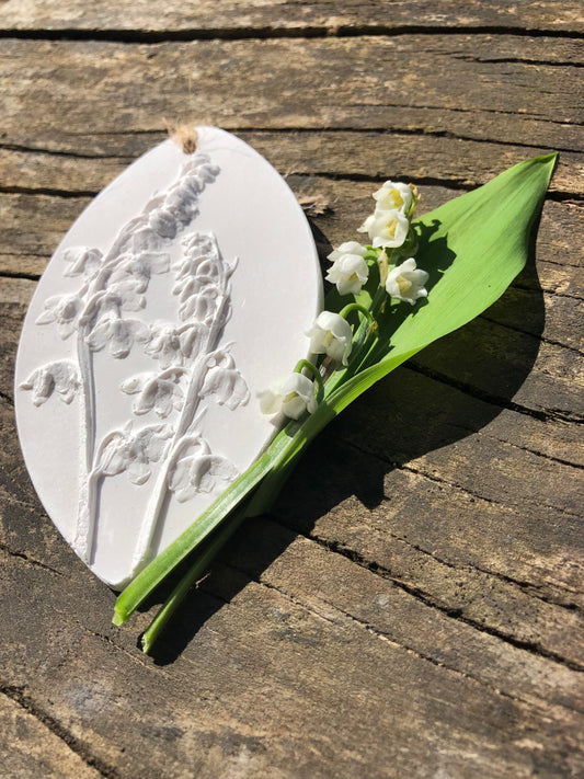 Lily of the Valley Botanical Cast Fragrance Diffuser Large
